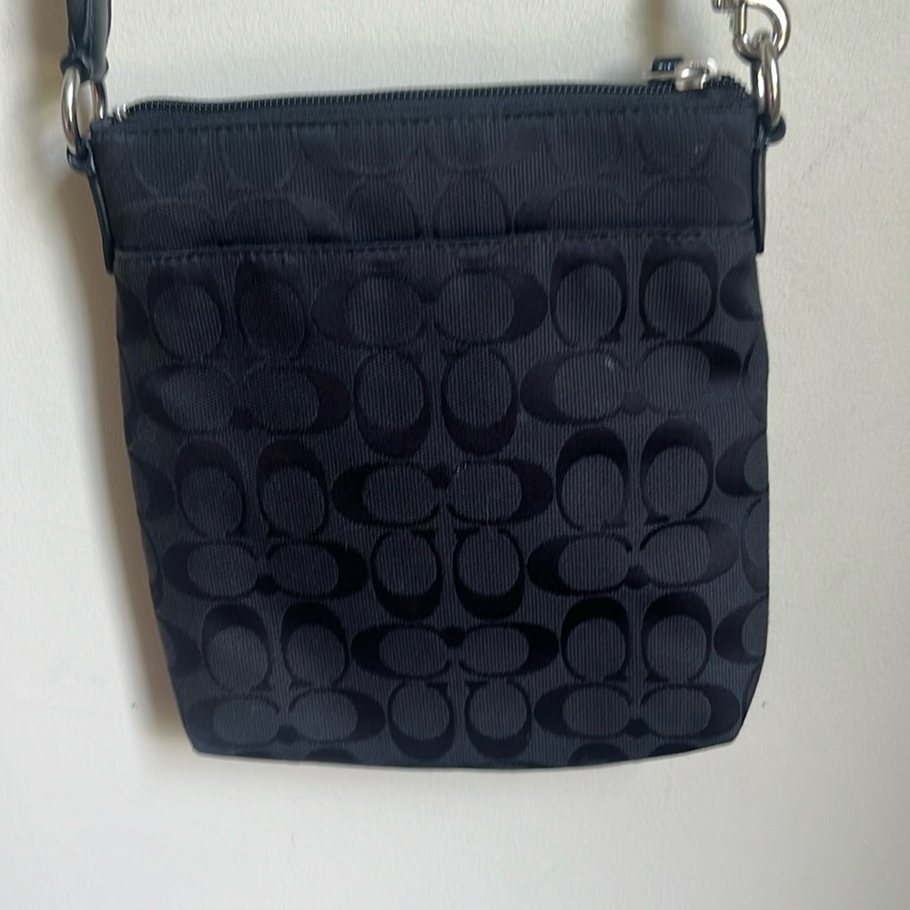 Coach Swing-pack Black Crossbody Bag - Picture 10 of 12